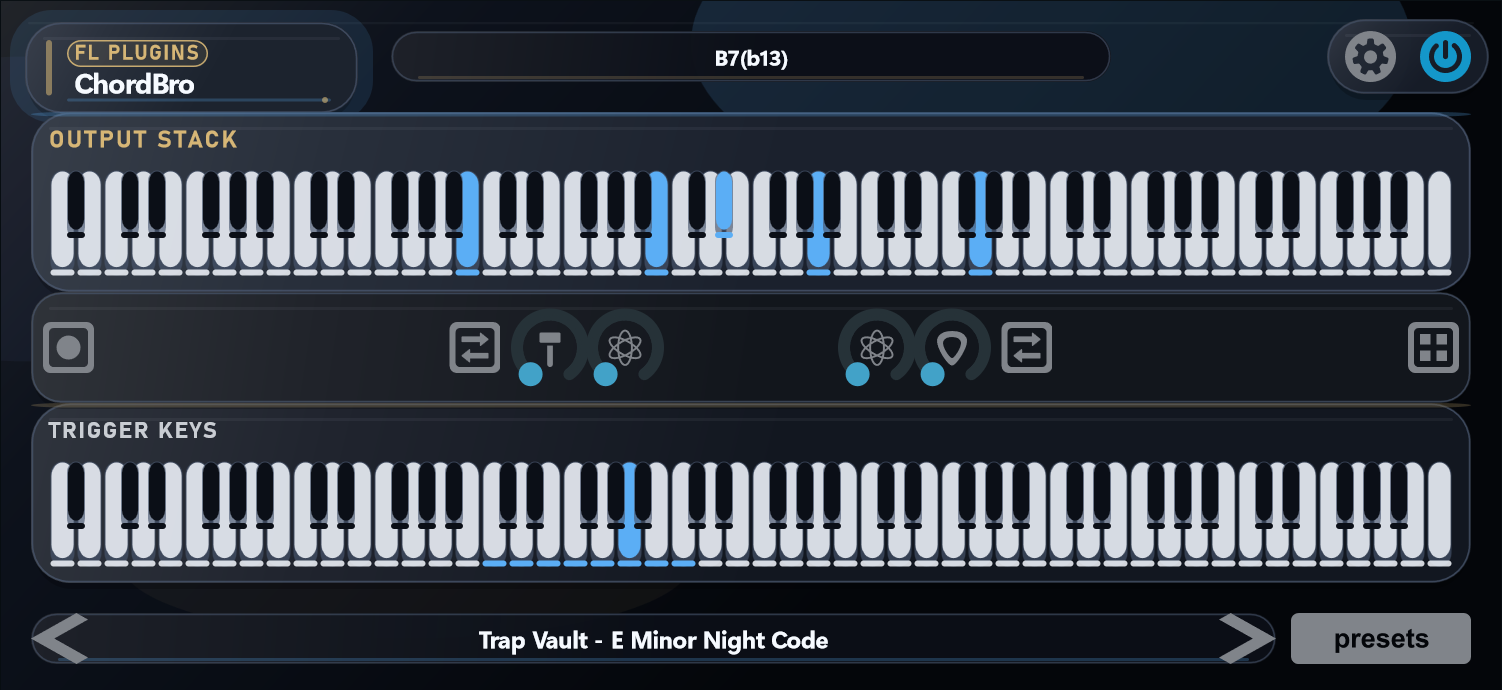 ChordBro plugin interface